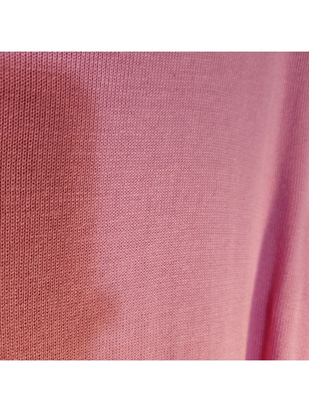 Real Clothes Pink Boat Neck Long Sleeve Spring/summer Lightweight Sweater Sz 2x - Picture 3 of 7